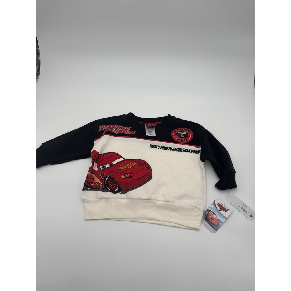 Disney Cars Sweatshirt Graphic Boys Size 12 Months
